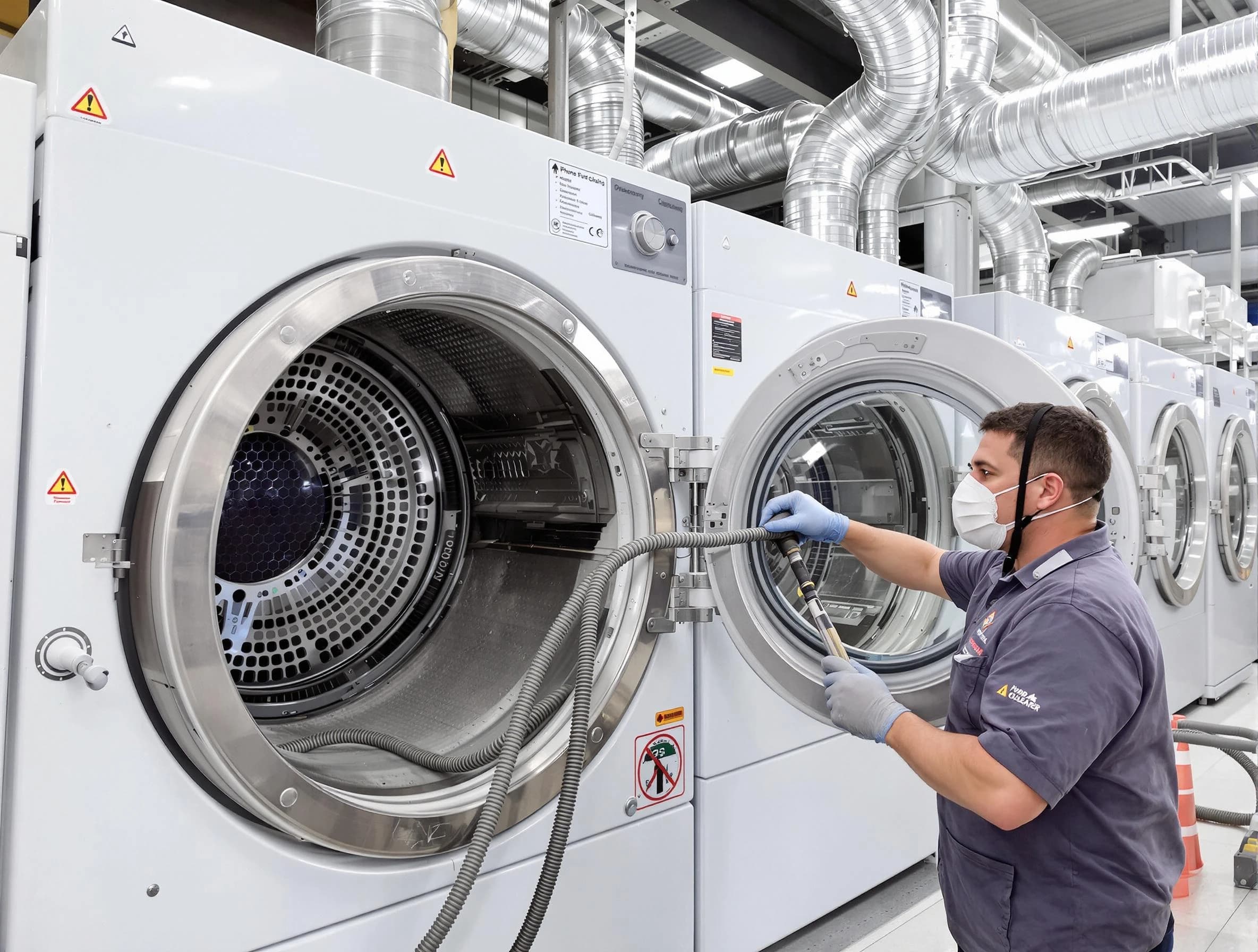 Industrial-grade dryer vent cleaning by Bensley Dryer Vent Cleaning in Bensley