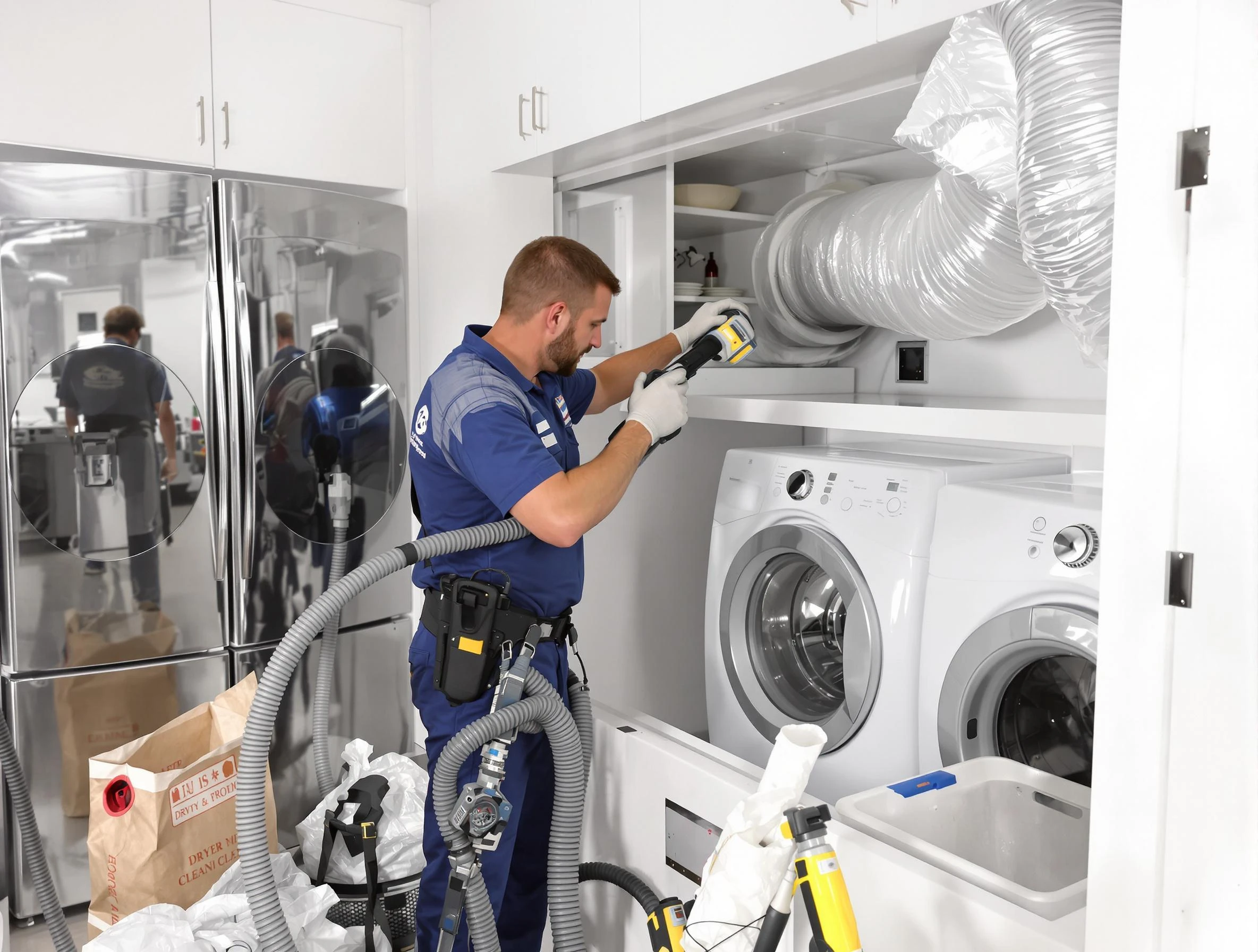 Professional duct cleaning by Bensley Dryer Vent Cleaning in Bensley