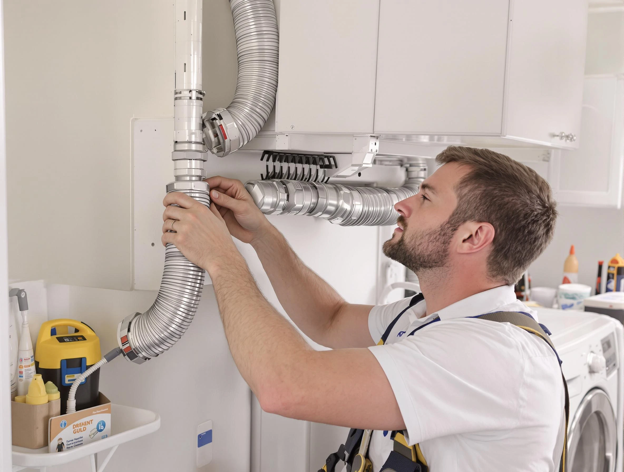 Professional dryer vent repair and installation by Bensley Dryer Vent Cleaning in Bensley