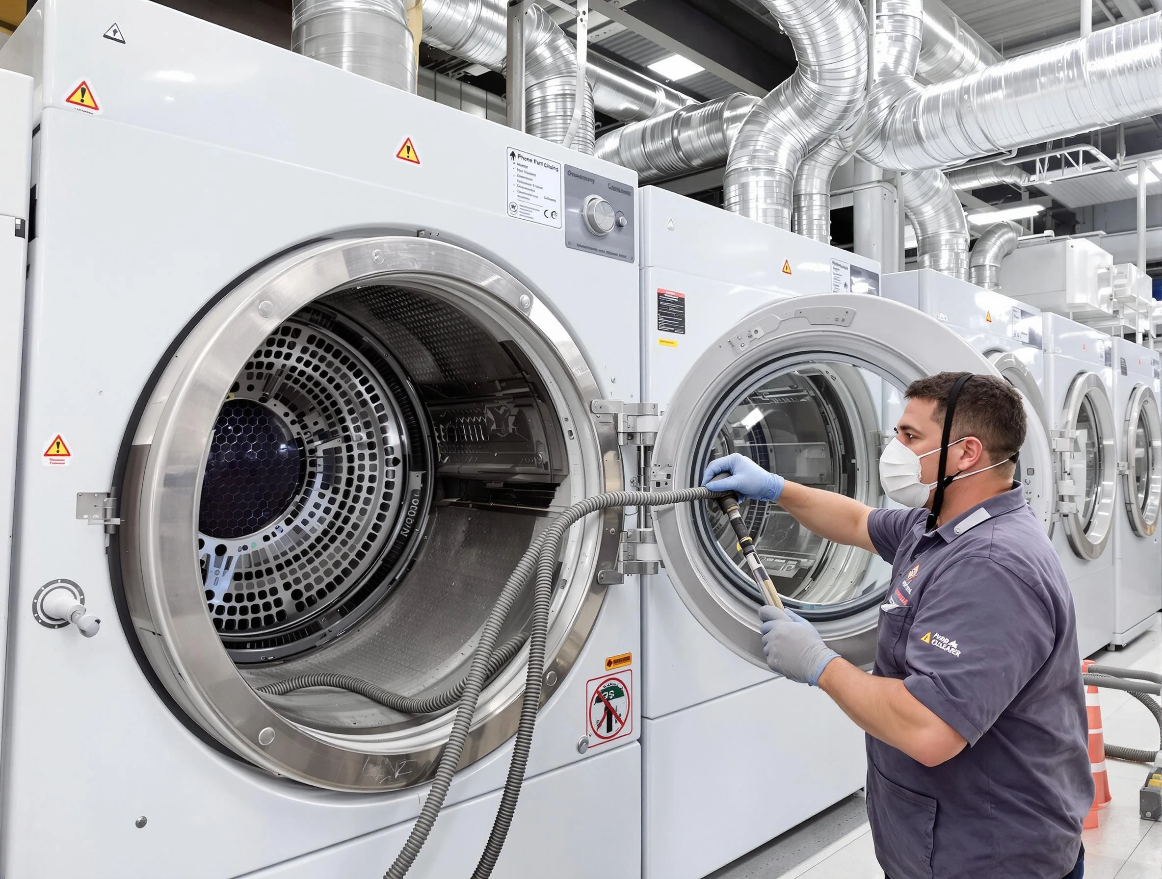 Industrial-grade dryer vent cleaning by Bensley Dryer Vent Cleaning in Bensley